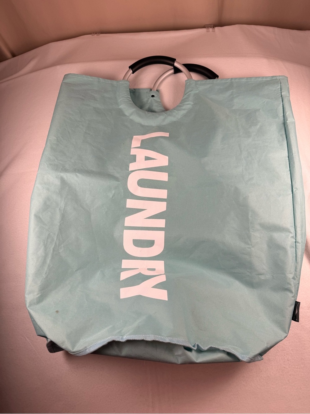 Laundry Tote Bag - Mint Green